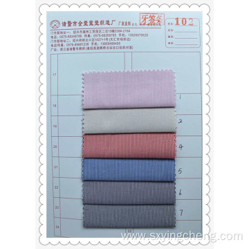 Polyester Cotton Toothpick Strip Fabric